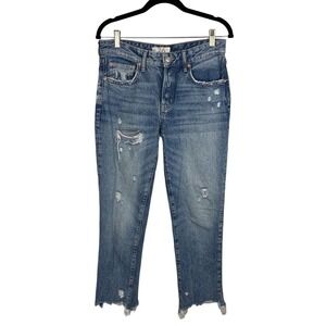 We The Free Good Times Relaxed Distressed Jean Size 26